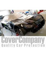 Thermal cockpit car cover for racing cars