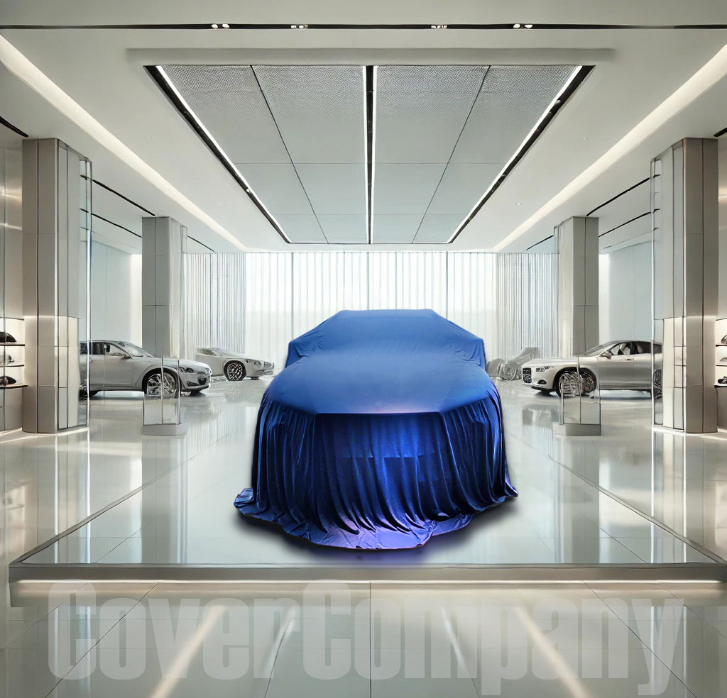 reveal car presentation covers for car dealers