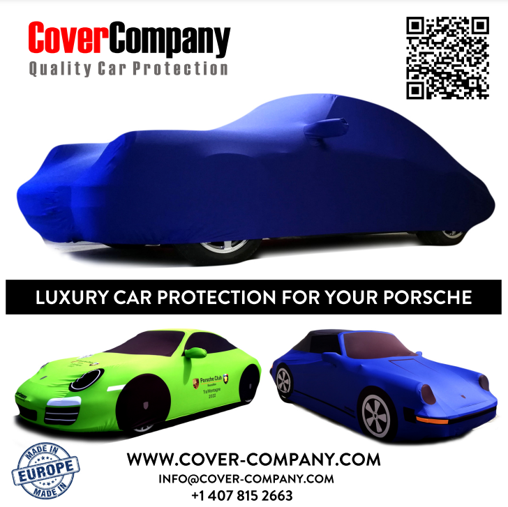 Custom Rainproof Porsche Car Cover - Outdoor Platinum Range