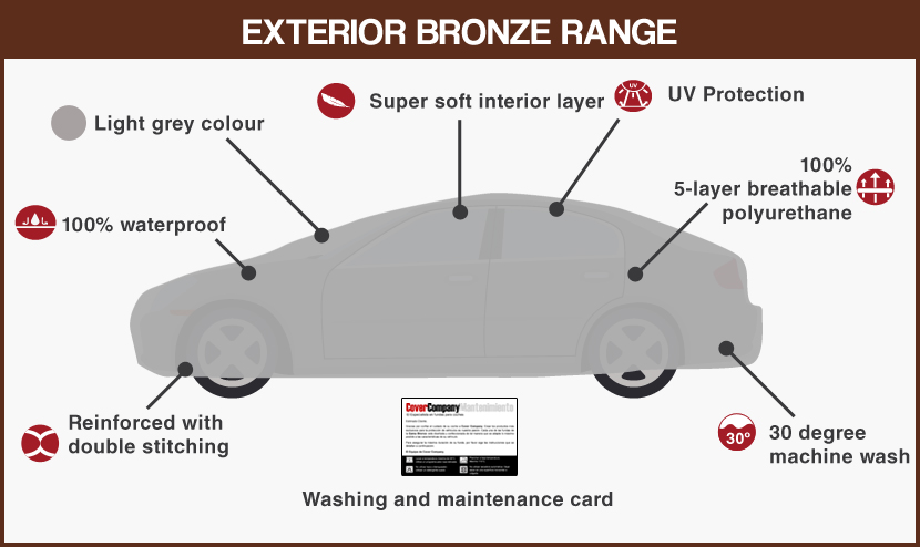 Four Seasons Universal Resistant Waterproof Outdoor Full Car Cover Aganist  Anti UV Rain Snow For Fiat